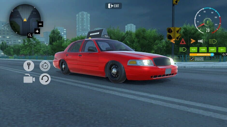 Скриншот 2 из Taxi Driver Simulator: Car Parking