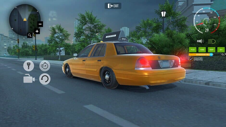 Скриншот 5 из Taxi Driver Simulator: Car Parking