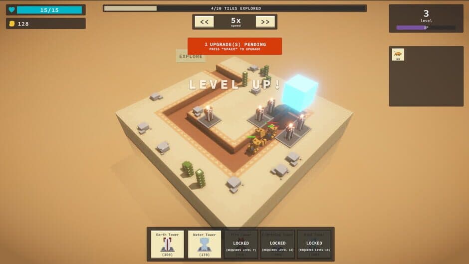 Скриншот 1 из Rogue Cube Defense