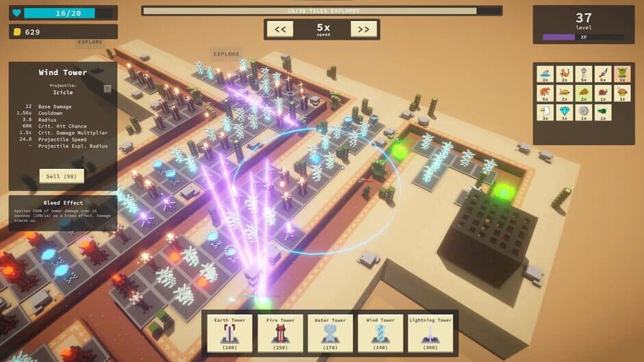 Скриншот 2 из Rogue Cube Defense