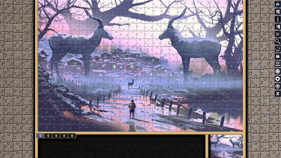 Скриншот 2 из Pixel Puzzles: Illustrations & Anime - Jigsaw Pack: Variety Pack XL