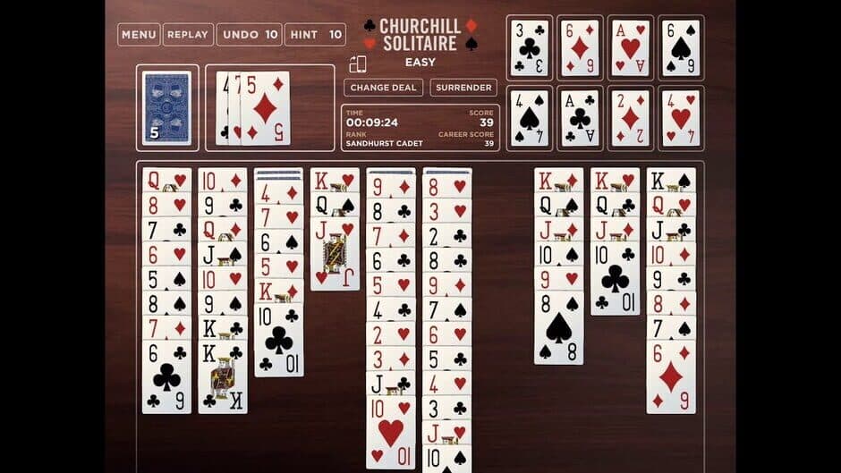 Скриншот 5 из Churchill Solitaire