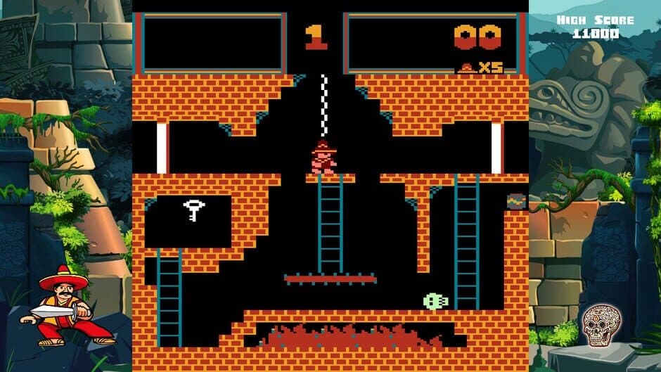 Скриншот 1 из Montezuma's Revenge: 8-Bit Edition