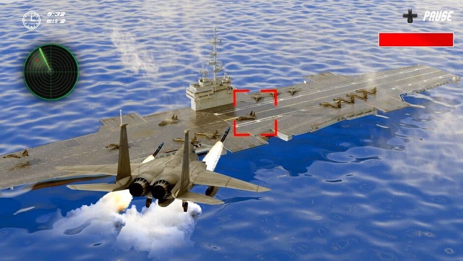 Скриншот 4 из Air Jet Fighter Combat: Europe Fly Plane Attack