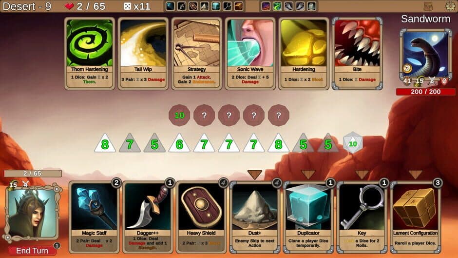 Скриншот 1 из Dice Hero: The Unoriginal Story