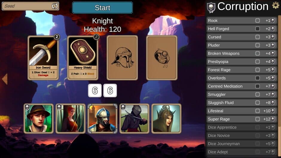 Скриншот 2 из Dice Hero: The Unoriginal Story