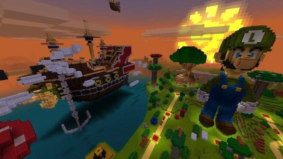Скриншот 2 из Minecraft: Super Mario Mash-up