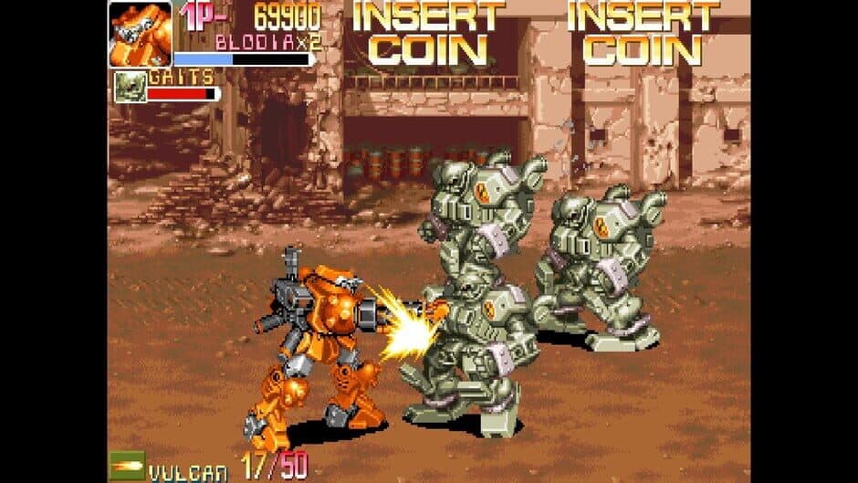 Скриншот 3 из Capcom Arcade Stadium: Powered Gear - Strategic Variant Armor Equipment