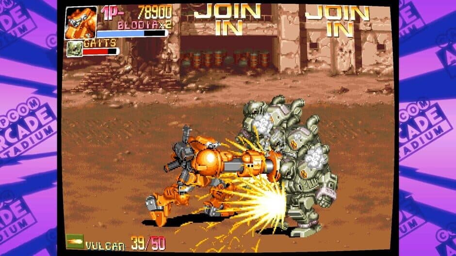 Скриншот 4 из Capcom Arcade Stadium: Powered Gear - Strategic Variant Armor Equipment