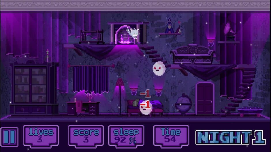 Скриншот 1 из Cat and Ghosts