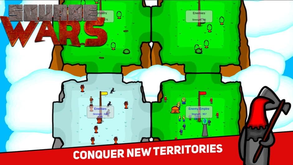 Скриншот 1 из Square Wars