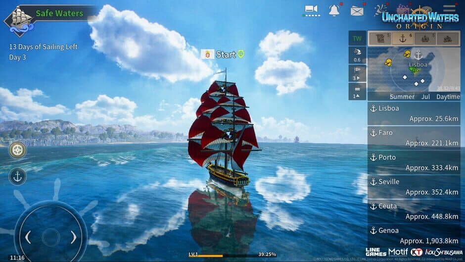 Скриншот 1 из Uncharted Waters Origin