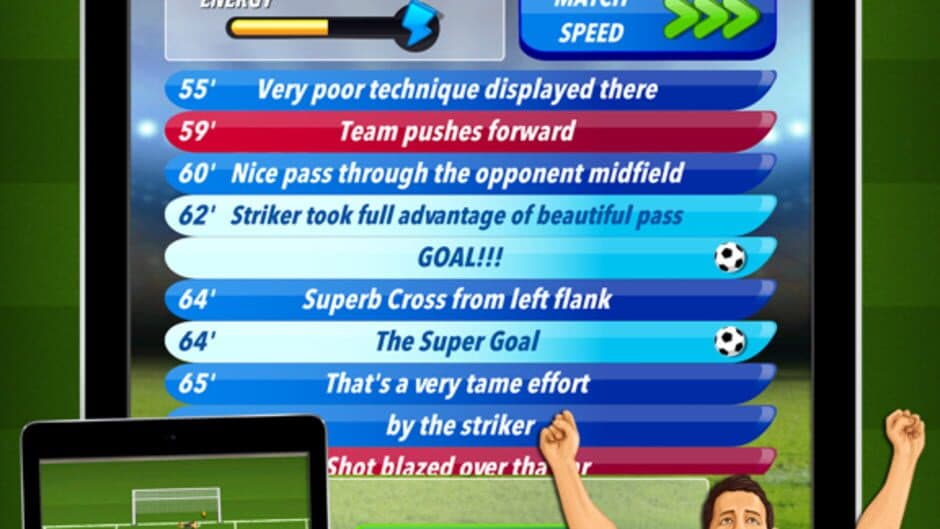 Скриншот 1 из Soccer Super Star