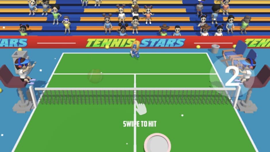 Скриншот 3 из Tennis Stars: Ultimate Clash