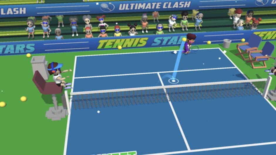 Скриншот 9 из Tennis Stars: Ultimate Clash