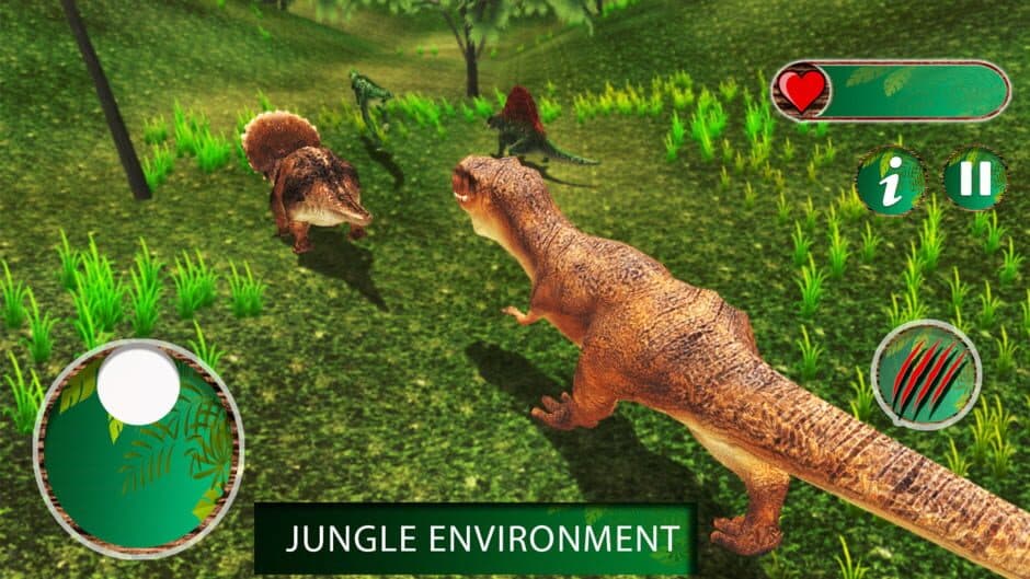 Скриншот 3 из Dino Battle: Jungle Adventure