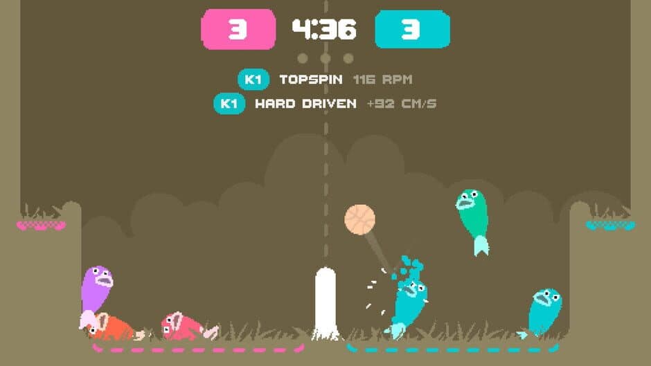 Скриншот 2 из Fish Volleyball