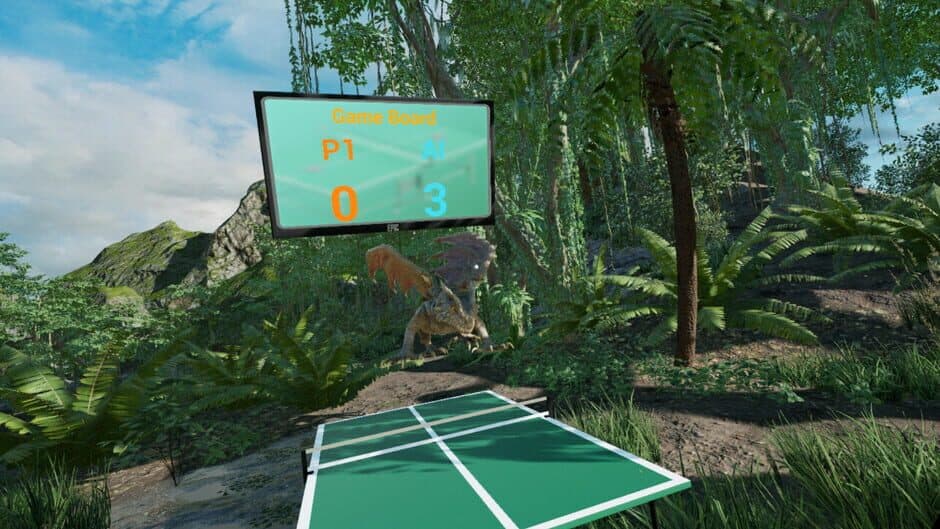 Скриншот 7 из VR Dinosaur Pingpong