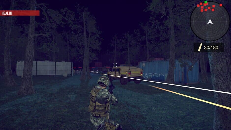 Скриншот 4 из Army War: Shooting Simulator