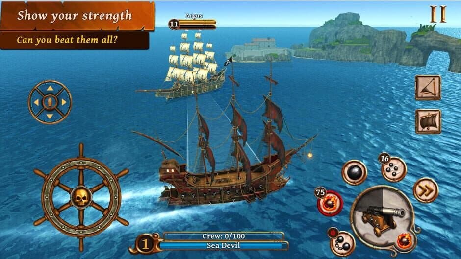 Скриншот 3 из Ships of Battle Age of Pirates