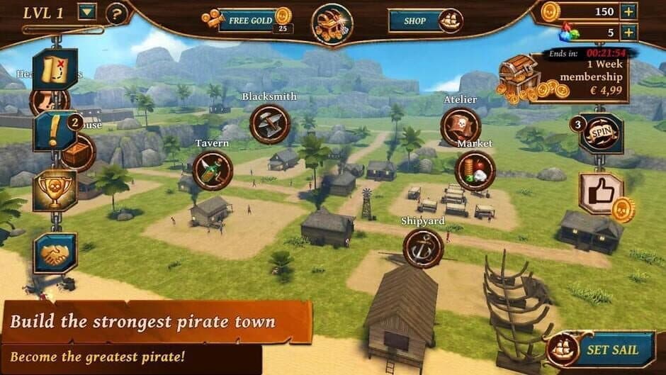 Скриншот 4 из Ships of Battle Age of Pirates