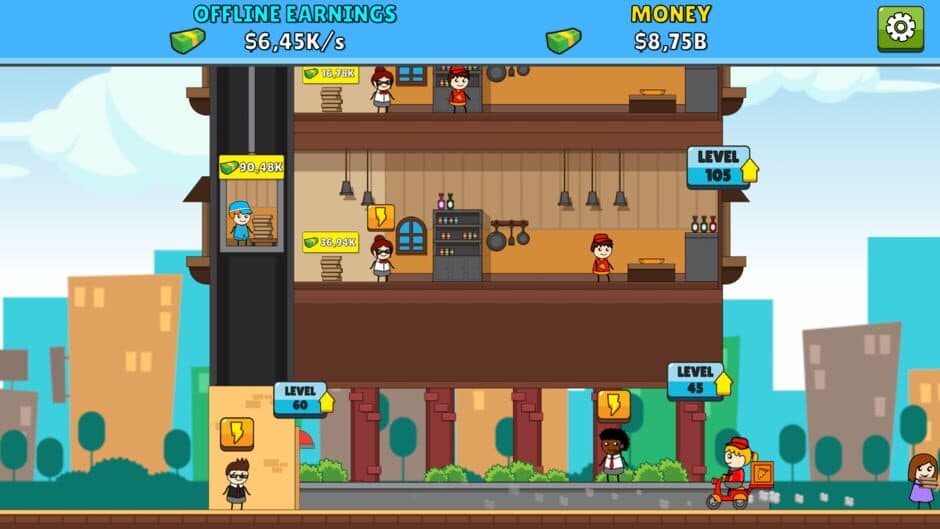 Скриншот 6 из Idle Pizza Empire