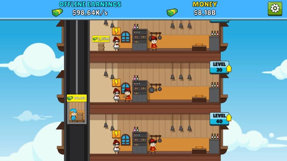 Скриншот 5 из Idle Pizza Empire
