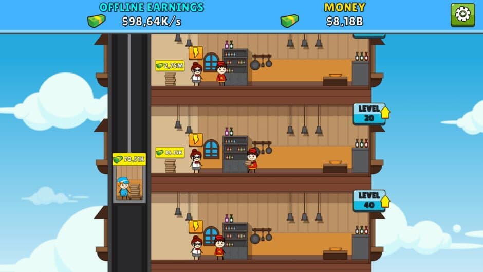 Скриншот 7 из Idle Pizza Empire