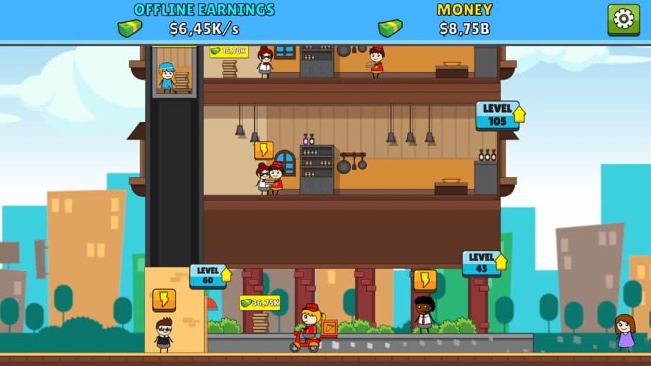 Скриншот 12 из Idle Pizza Empire