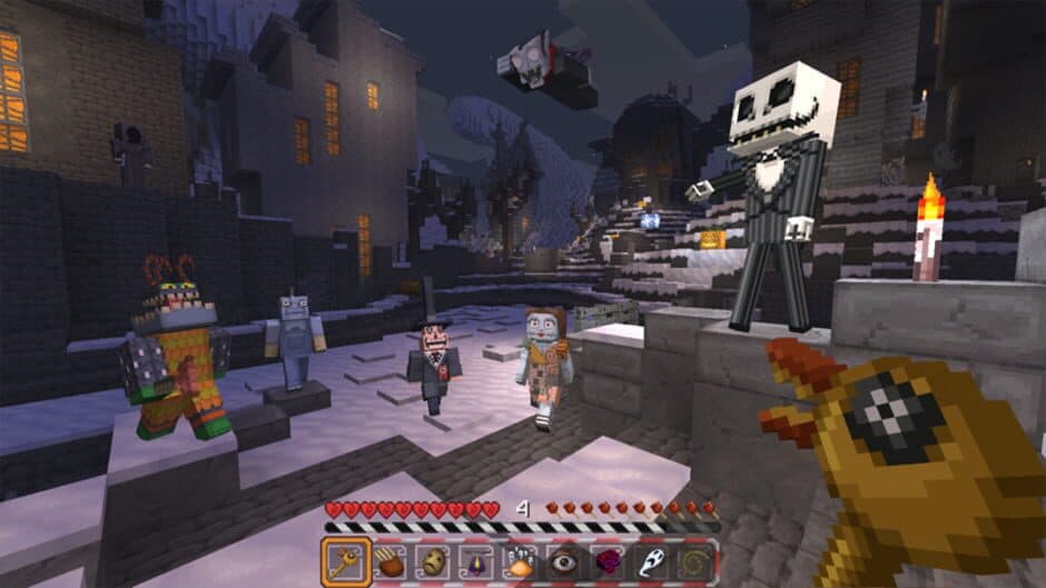 Скриншот 2 из Minecraft: The Nightmare Before Christmas Mash-up
