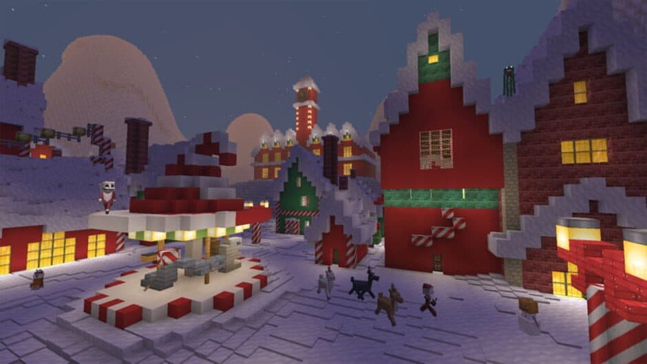 Скриншот 4 из Minecraft: The Nightmare Before Christmas Mash-up