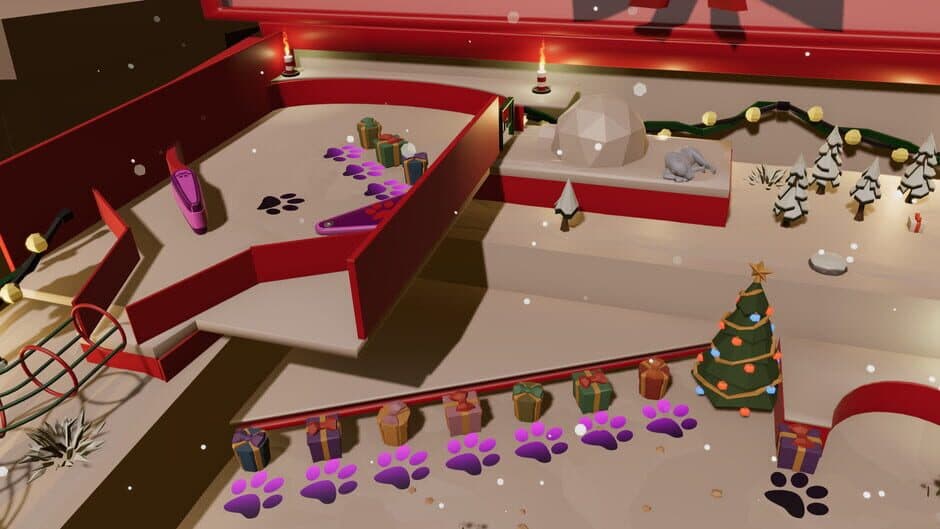 Скриншот 2 из Roxy Raccoon's Pinball Panic: Christmas Carnage