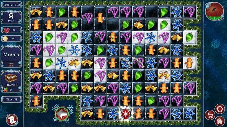 Скриншот 3 из Jewel Match: Winter Wonderland 2 - Collector's Edition