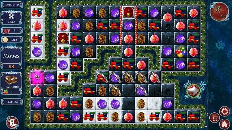 Скриншот 9 из Jewel Match: Winter Wonderland 2 - Collector's Edition