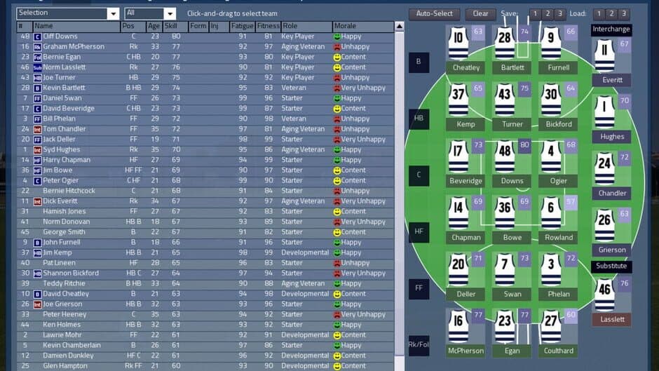 Скриншот 9 из Australian Football Coach 2023