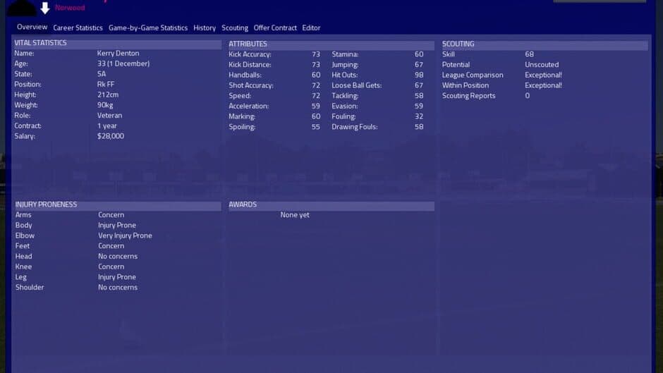 Скриншот 6 из Australian Football Coach 2023