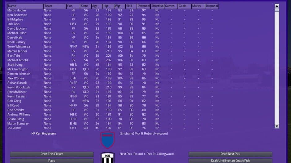 Скриншот 5 из Australian Football Coach 2023