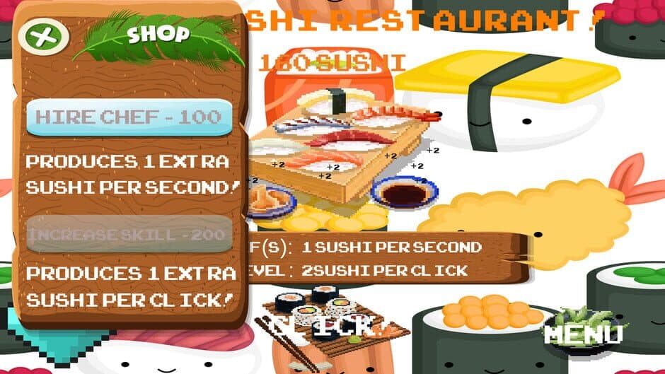 Скриншот 4 из Sushi Clicker