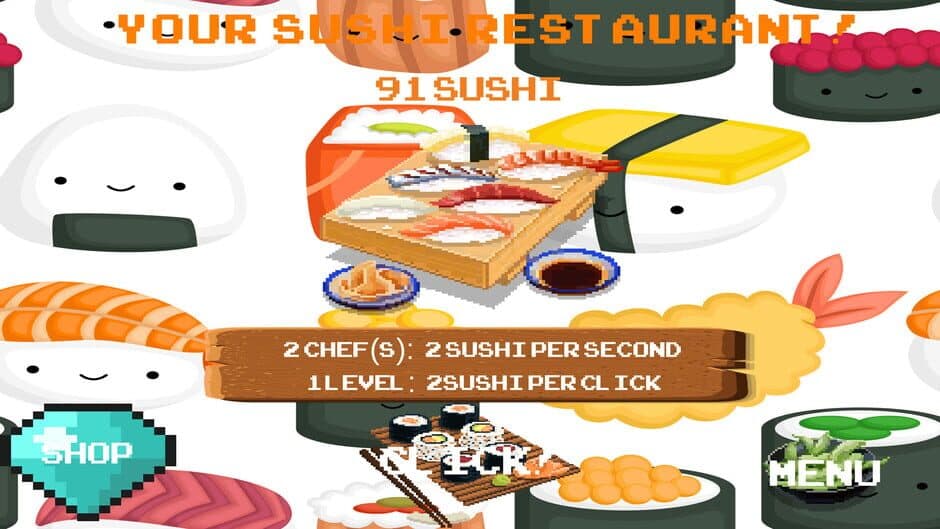 Скриншот 5 из Sushi Clicker