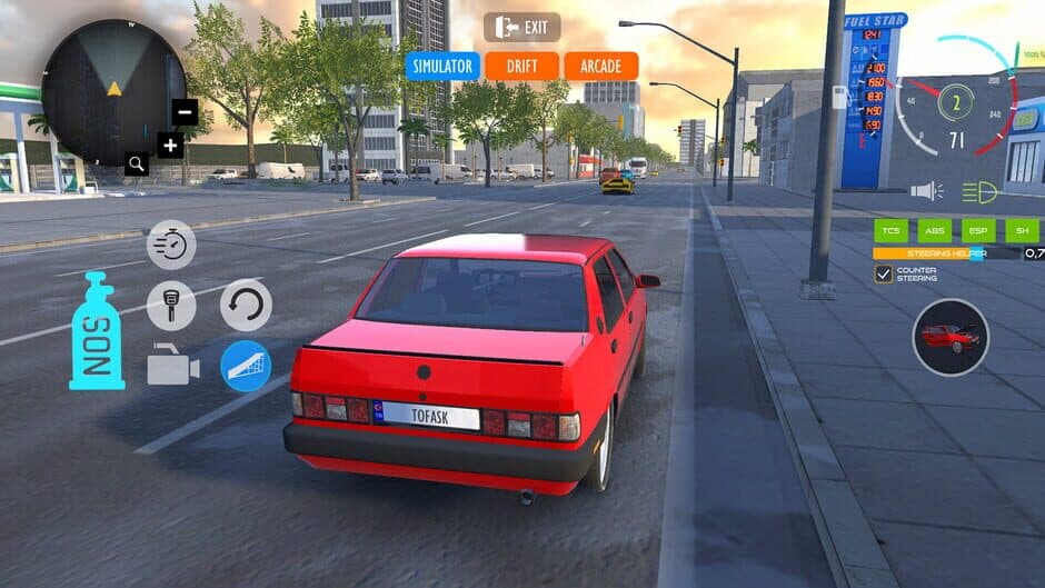 Скриншот 1 из Tofas Sahin: Online Car Driving