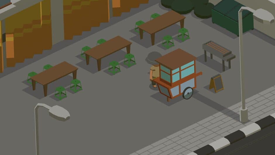 Скриншот 1 из Asian Food Cart Tycoon