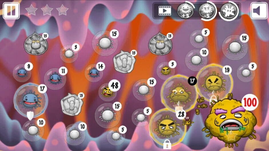 Скриншот 3 из NanoWar: Cells vs. Virus