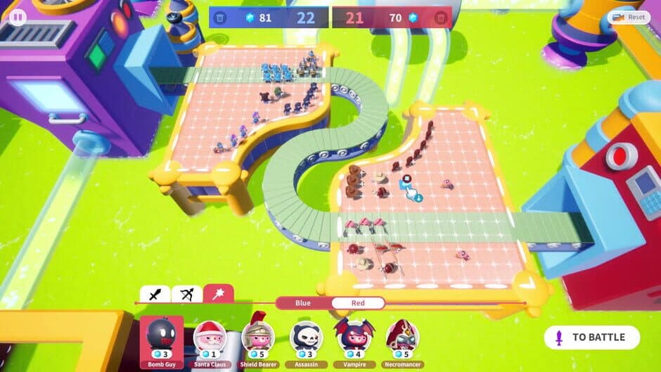 Скриншот 2 из Dolly Wars: Auto Tactics - Holiday Nightmares Campaign
