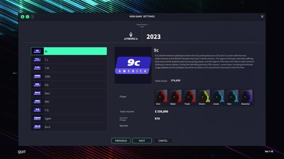 Скриншот 3 из League Manager 2023