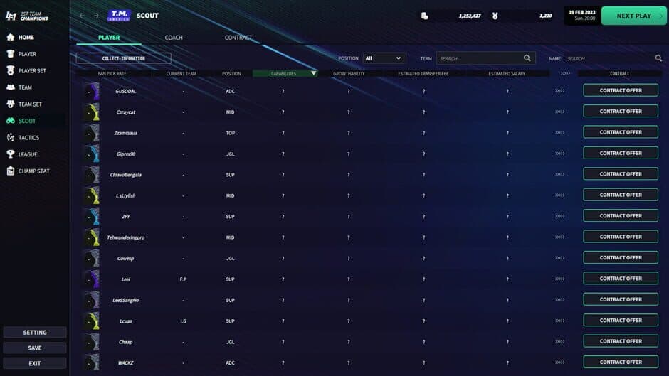 Скриншот 1 из League Manager 2023