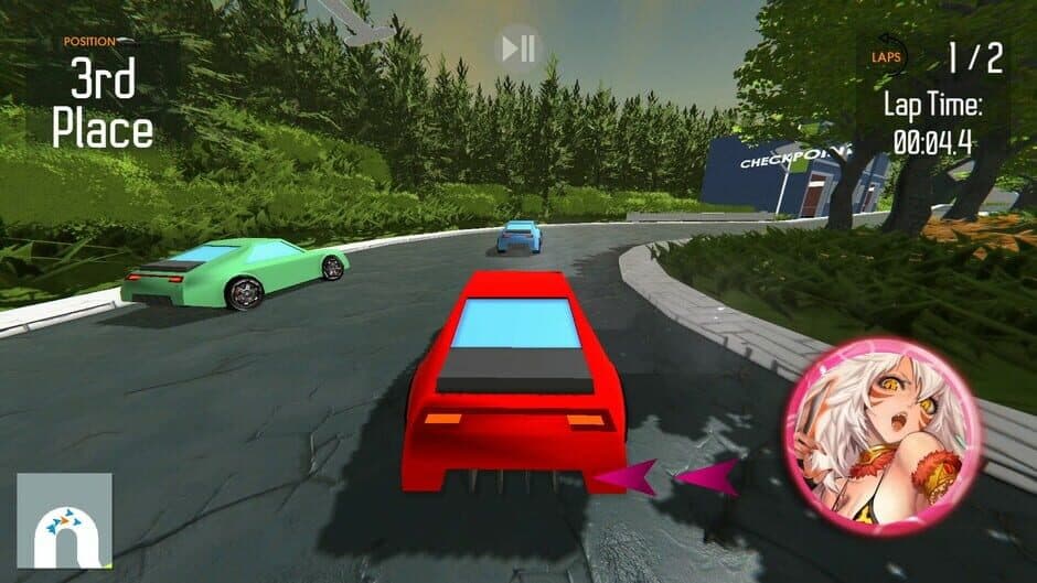 Скриншот 1 из Lewd Anime Racing