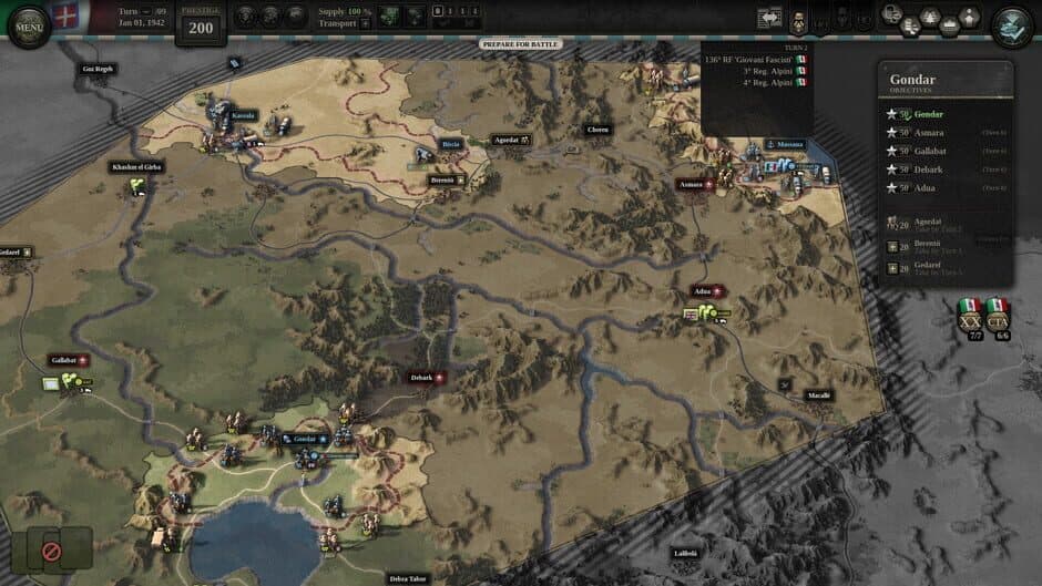 Скриншот 8 из Unity of Command II: Desert Fox