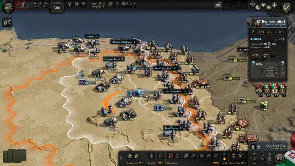 Скриншот 10 из Unity of Command II: Desert Fox