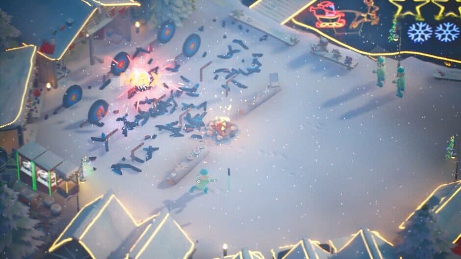 Скриншот 2 из Snowball Fight Game
