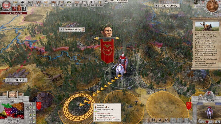 Скриншот 2 из Imperiums: Rise of Caesar